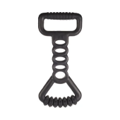 Дентална кучешка играчка за дърпане Flamingo Toy Gladiator Tug toy Black